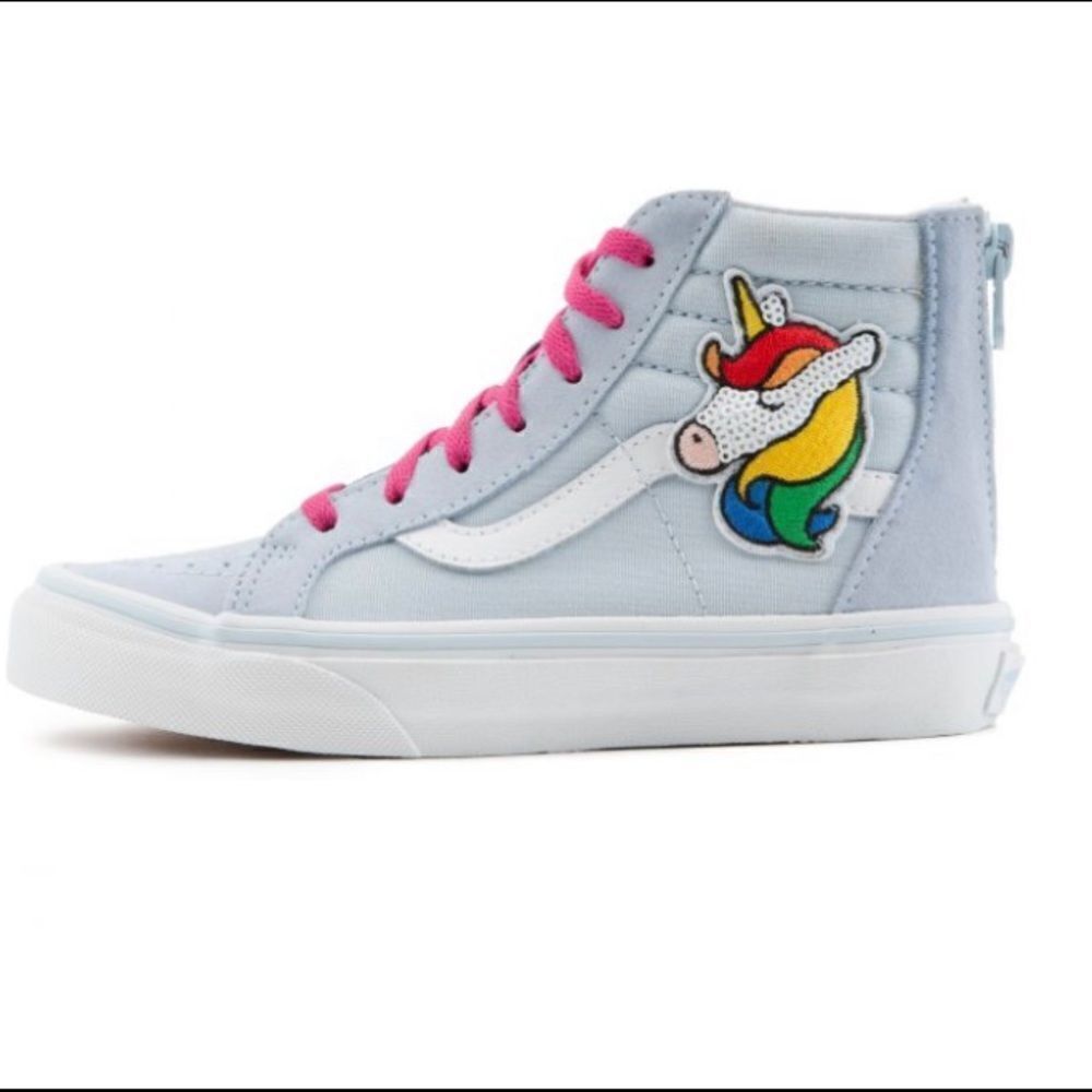 Vans Sequin Unicorn Sneakers Girls 2.5